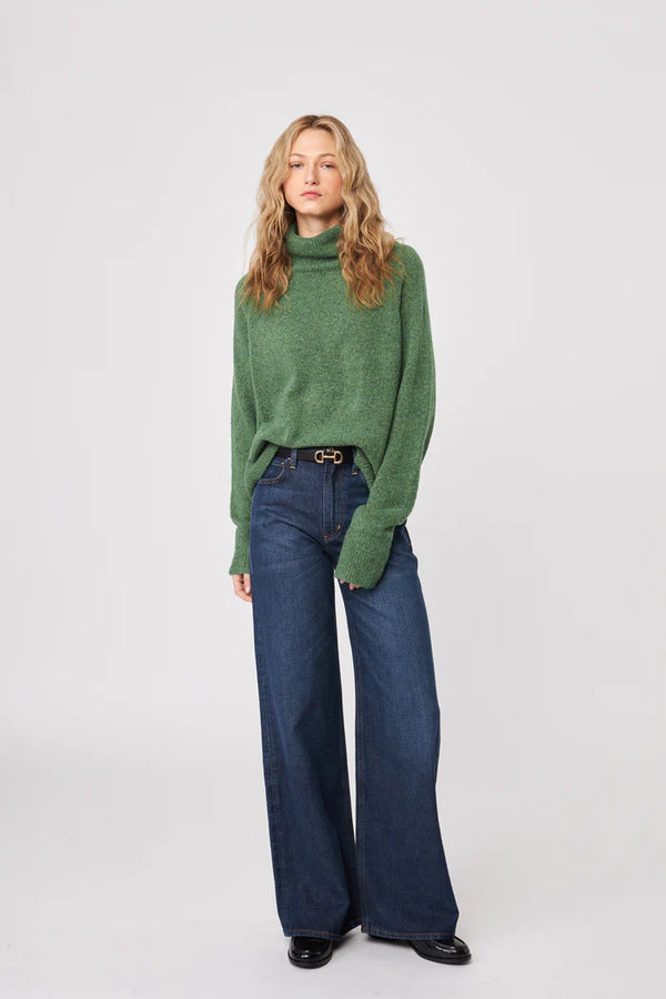 Emmett Slouch Neck Sweater I Meadow