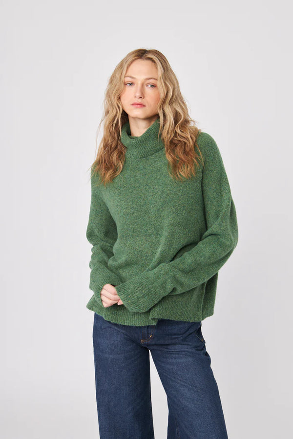 Emmett Slouch Neck Sweater I Meadow