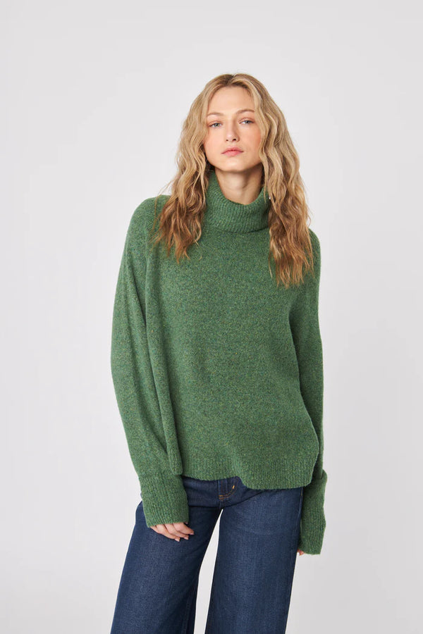 Emmett Slouch Neck Sweater I Meadow