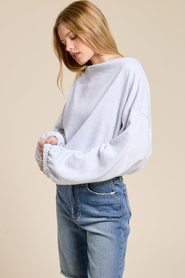 Erin Sweatshirt I Light Grey