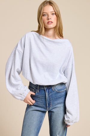 Erin Sweatshirt I Light Grey