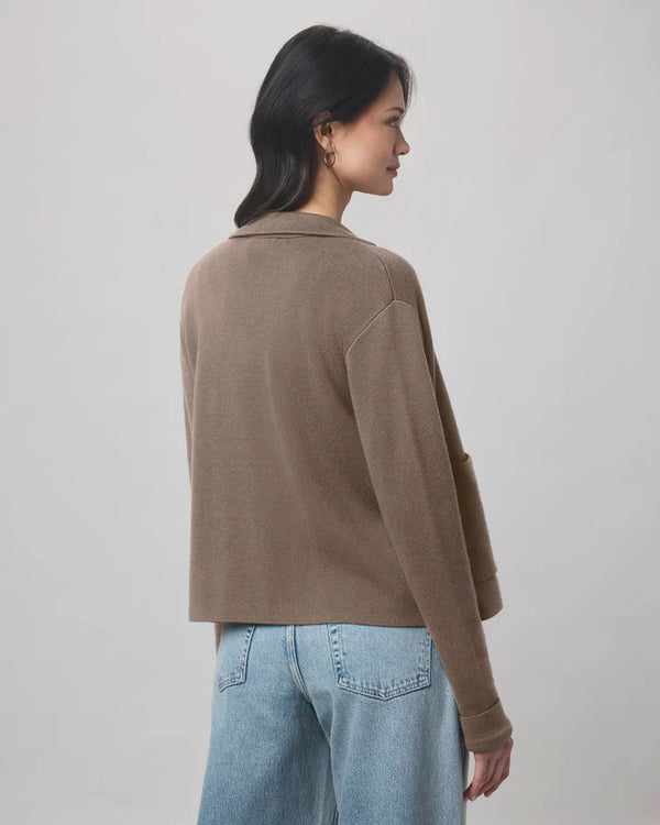 Estelle Cardigan I Cedar Brown