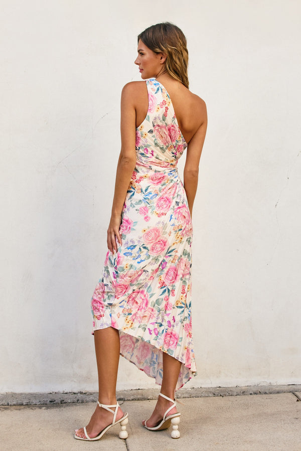 Olympia Pleated dress | Floral