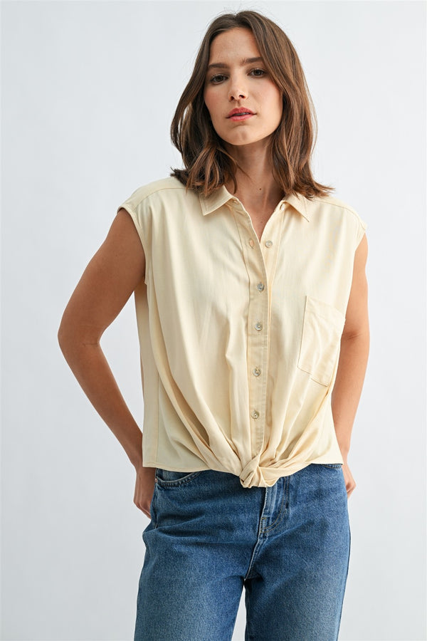 Gila Blouse I Baby Yellow