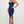Load image into Gallery viewer, Roxie Glitter Side Slit Gown I Navy

