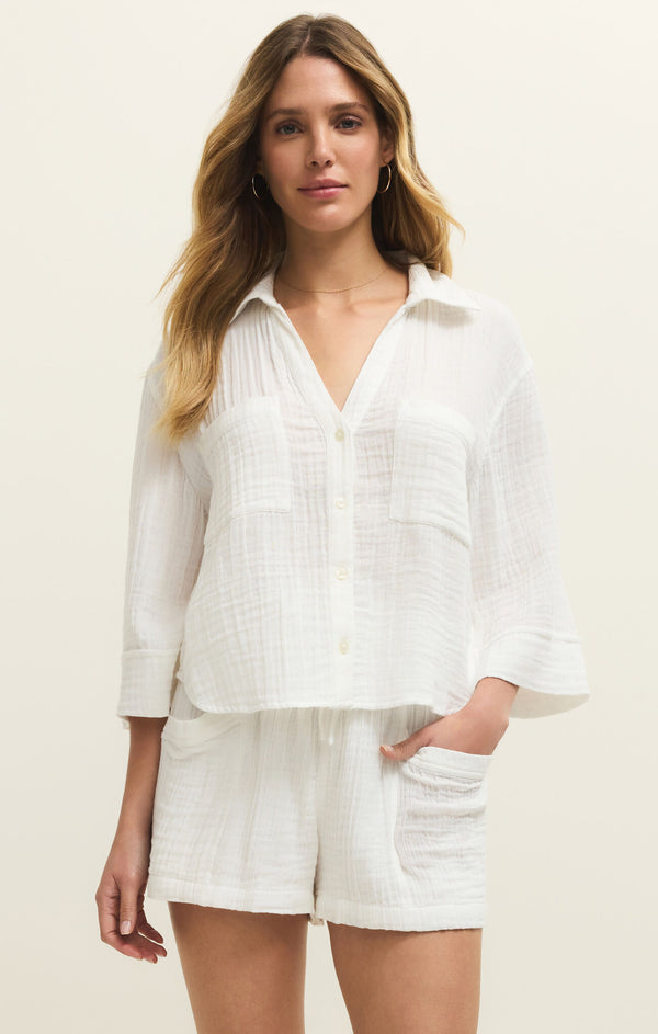 Helena Shirt  I White
