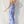 Load image into Gallery viewer, Blue China Satin Slip Dress I Baby Pink
