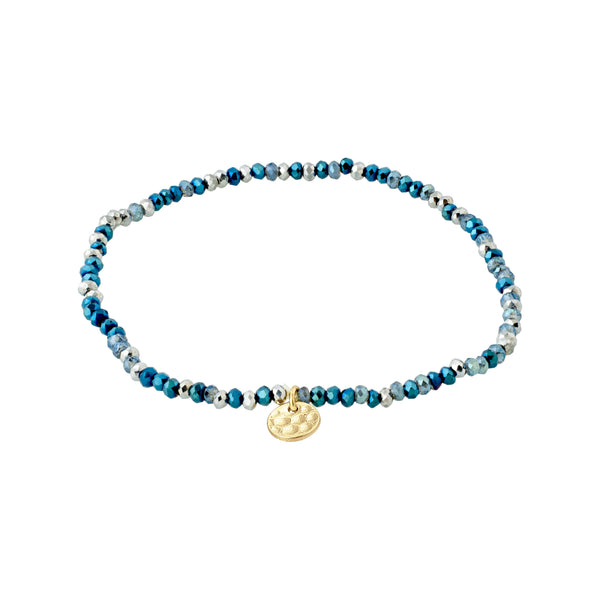 Indie Beaded Bracelet I Blue