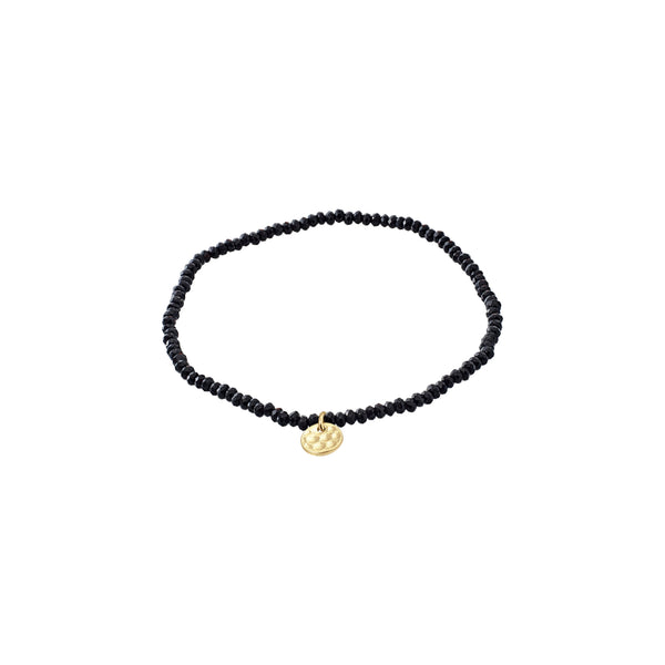 Indie Beaded Bracelet I Black