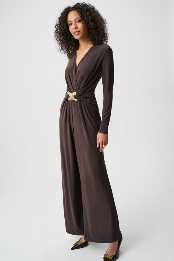 Jenna Jumpsuit I Mocha
