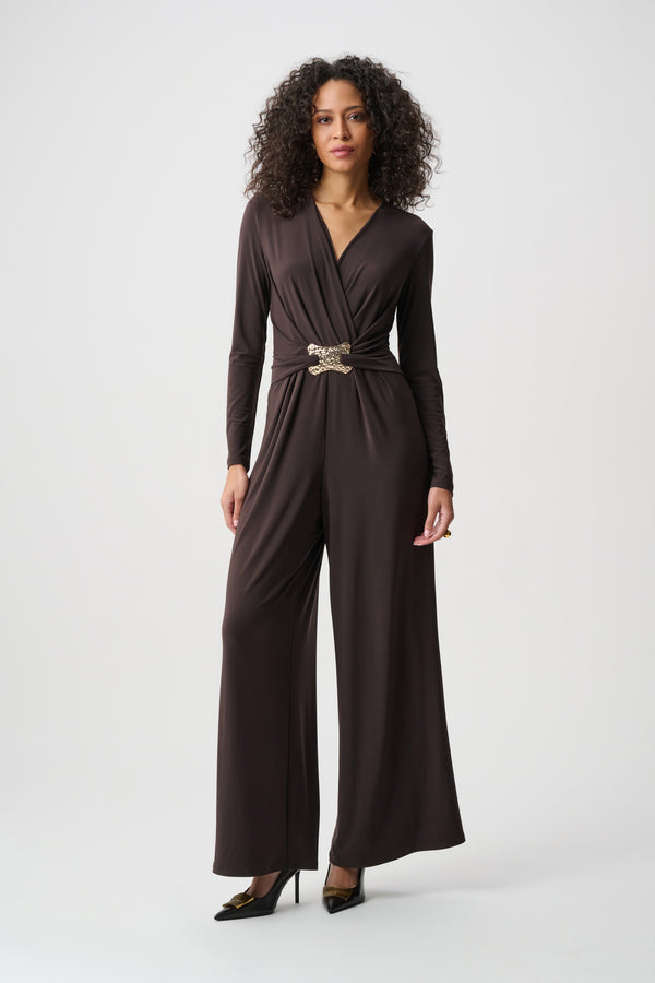 Jenna Jumpsuit I Mocha