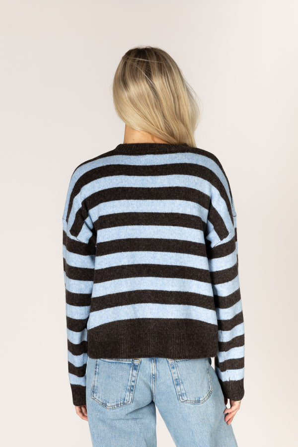 Heart Stripe Sweater