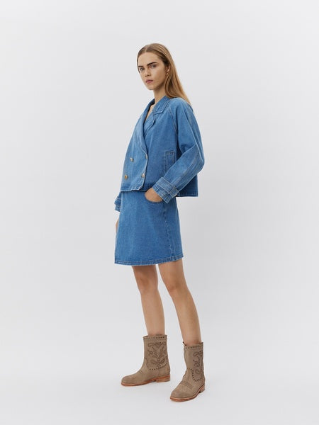 Denim Trench