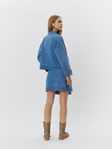 Denim Trench