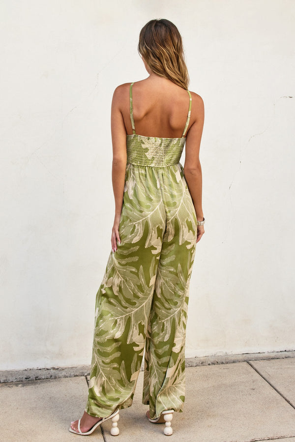 Tropical Braided Jumpsuit