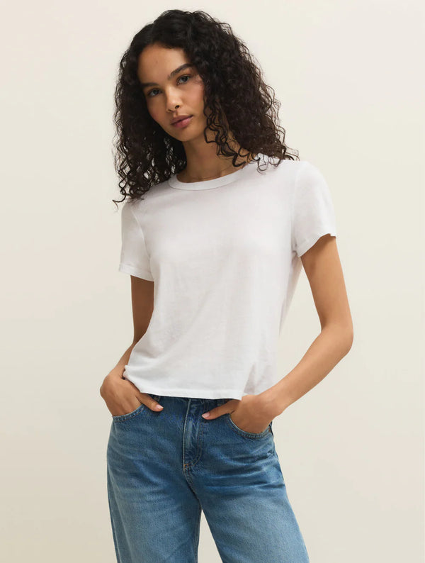 Junie Tee I White