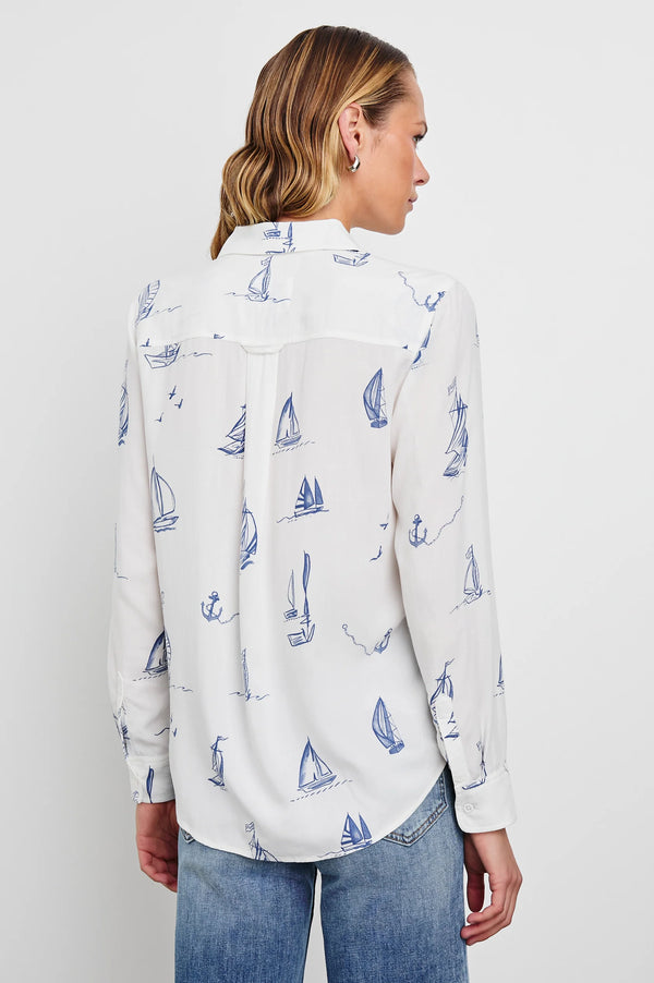 Kathryn Shirt I Sailboats