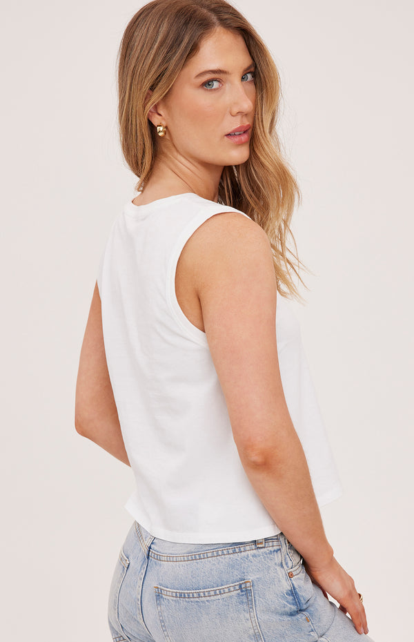 Kate Tank I White