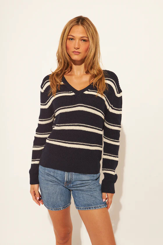 Kieran Sweater I Monaco Stripe