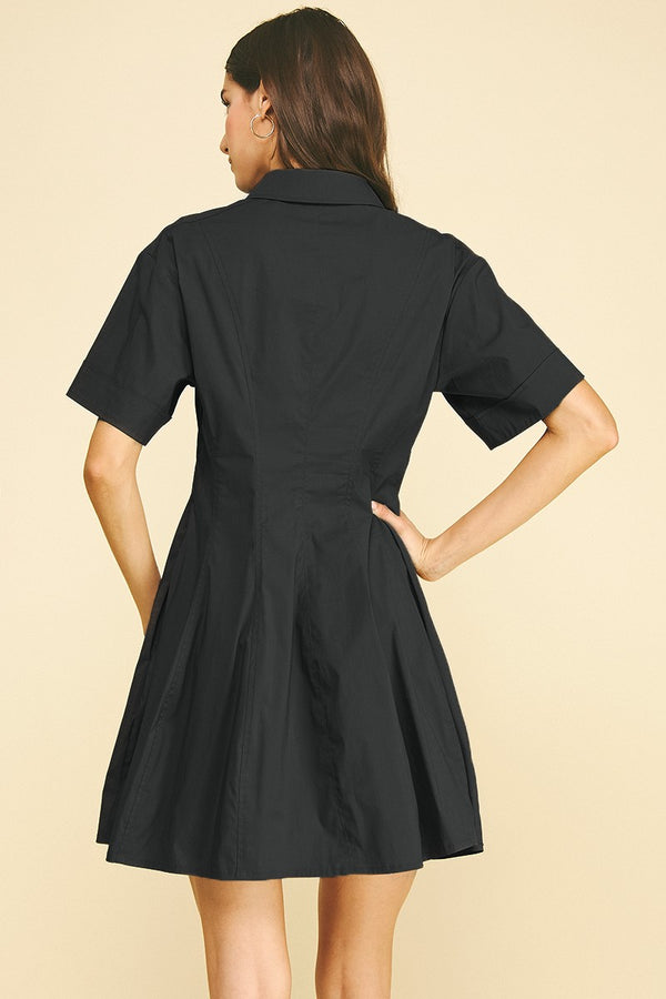 Little Black Shirt Dress