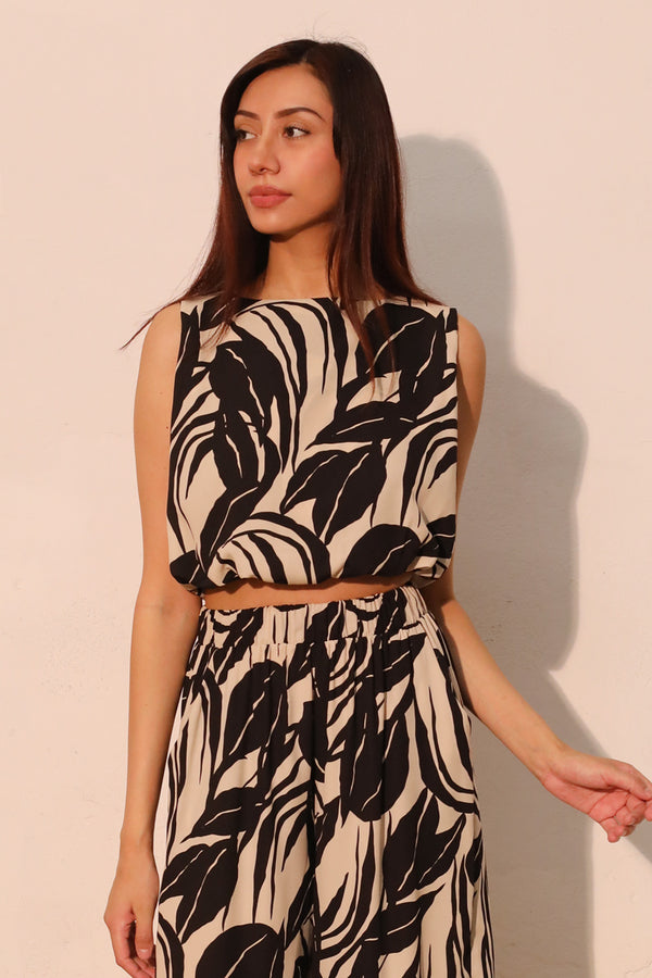 Luca Leaf Bubble Top