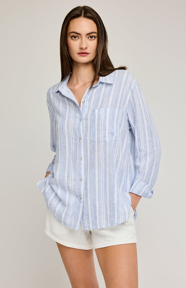 Luka Shirt I Blue stripe