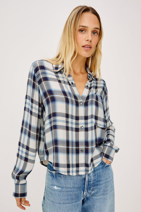 Malin Shirt I Ecru Midnight
