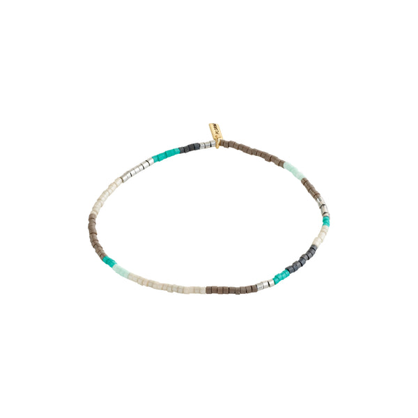 Alison Beaded Bracelet I Mint Gold