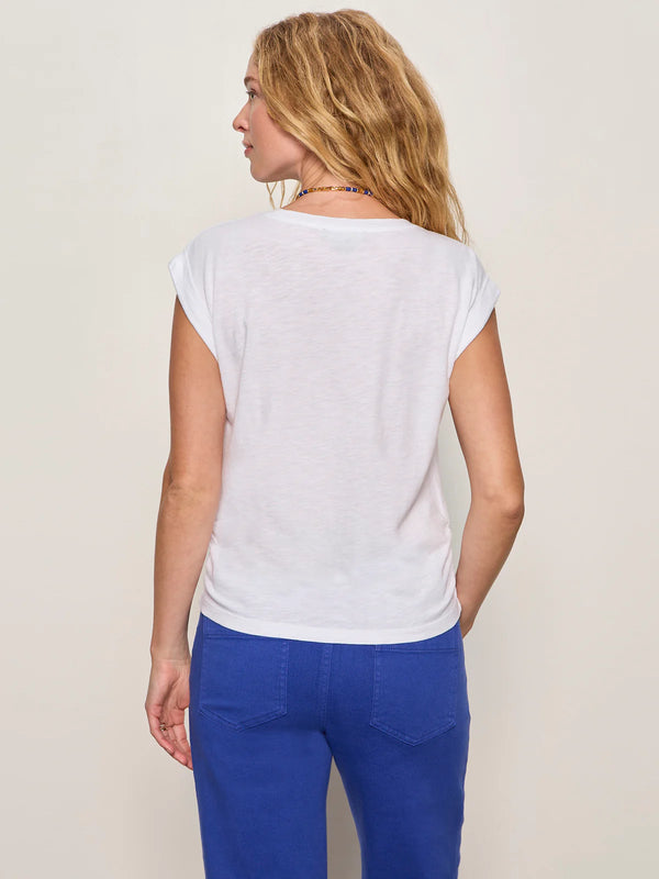 Knotted Muscle Tee I White