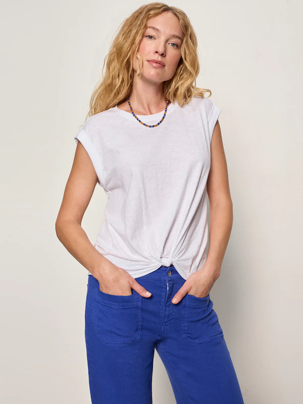 Knotted Muscle Tee I White