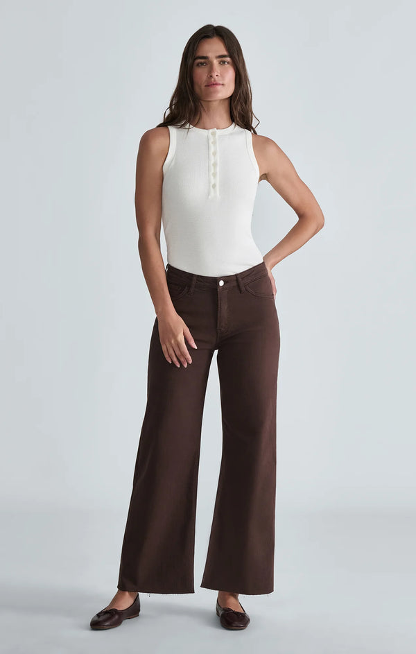 Paloma Wide Leg Jeans I Dark Brown