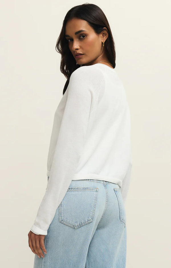 The Perfect Layer Cardigan I White