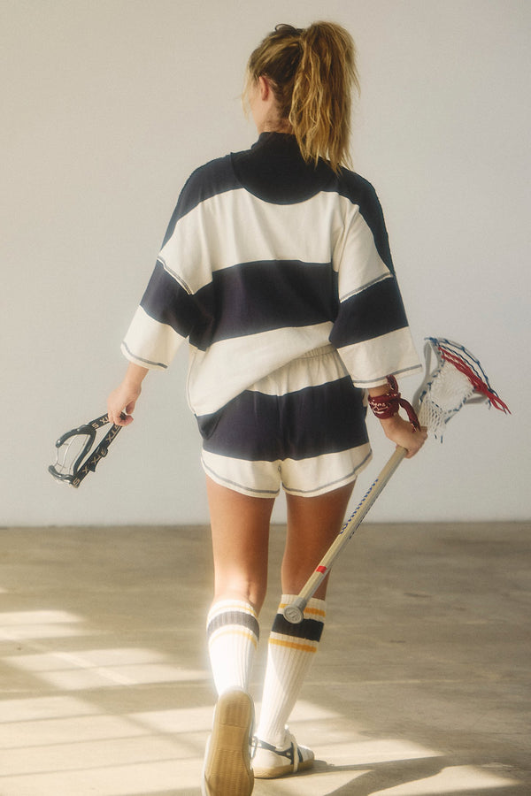 Retro Rugby Set I Navy
