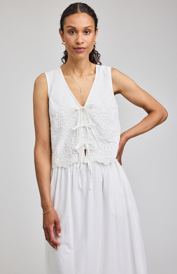Rhea Blouse I White