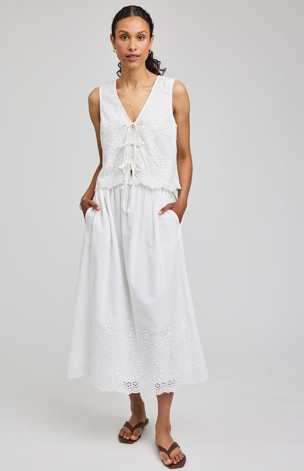 Rhea Blouse I White
