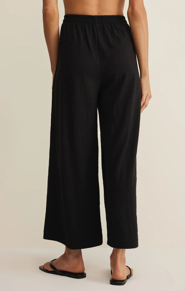 Scout Textured Slub Pant I Black