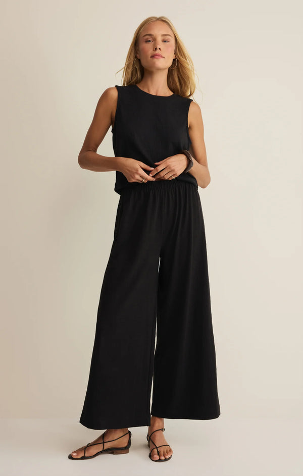 Scout Textured Slub Pant I Black