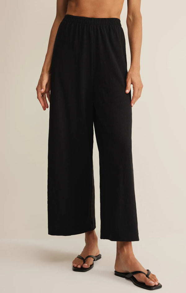 Scout Textured Slub Pant I Black