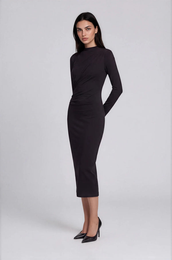 Scuba Long Sleeve Dress