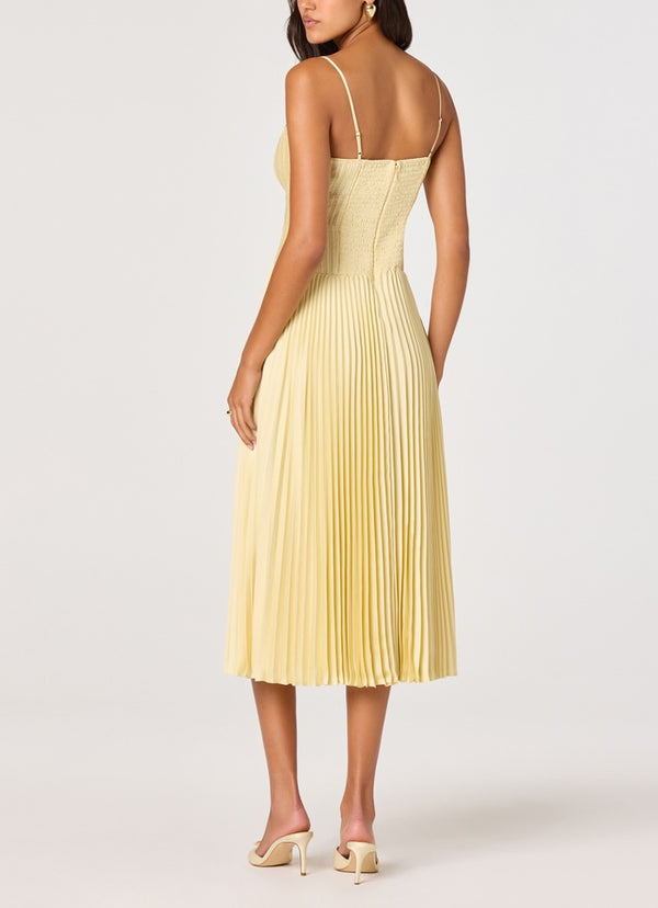 Shionagh Dress I Baby Yellow - Pre Order