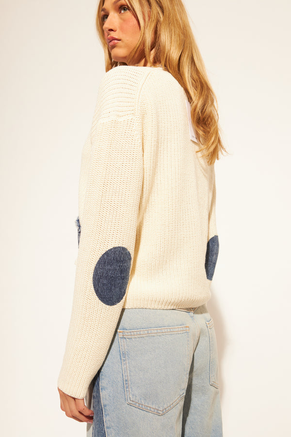 Sinclair Cardigan I Selvedge Denim