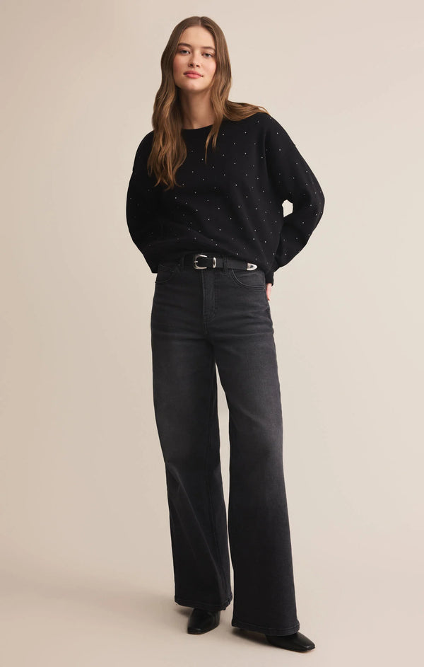 Sparkle Crew Neck Sweatshirt