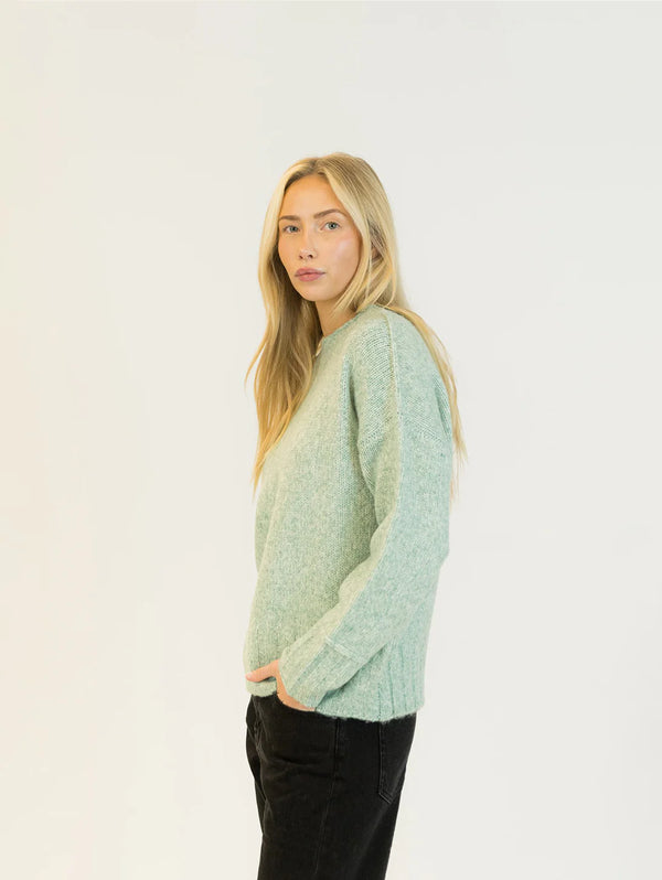 Tanya Pullover Sweater I Moonlight Jade