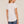 Load image into Gallery viewer, Ribbed curved hem tee | White
