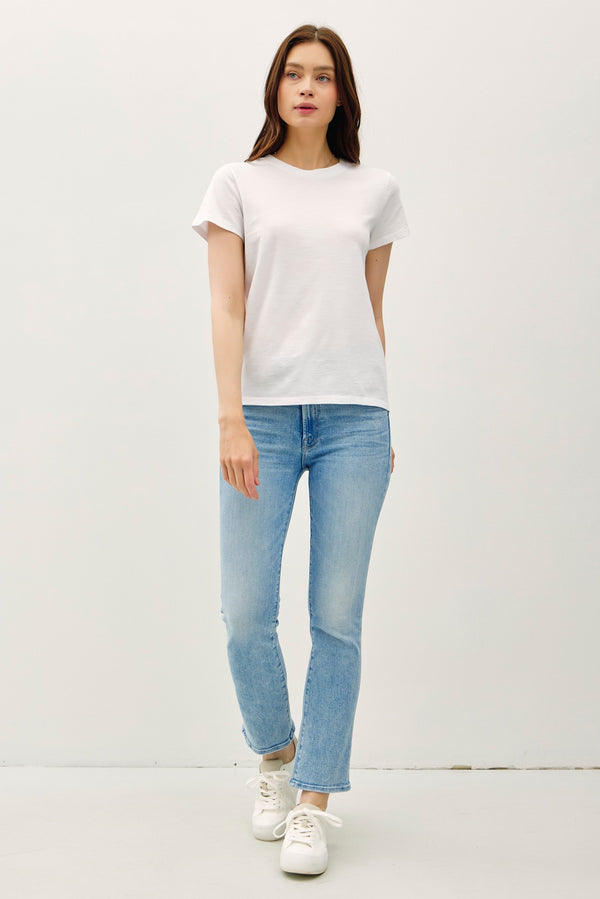 Classic Crew Neck Tee I Off White