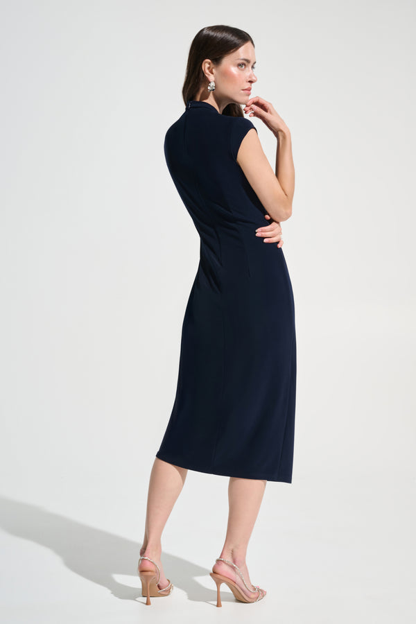 Tessa Wrap Dress I Midnight Blue