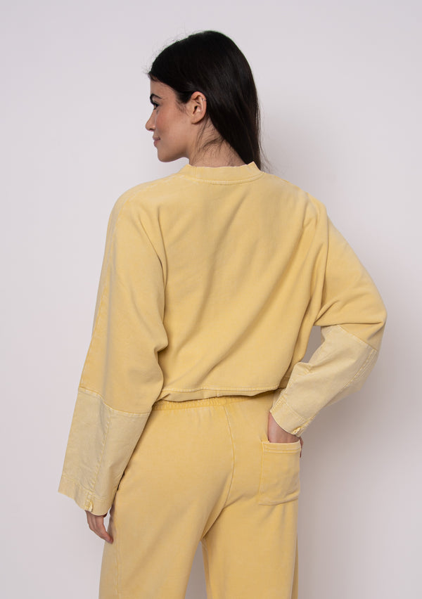 Eva French Terry Pullover I Corn