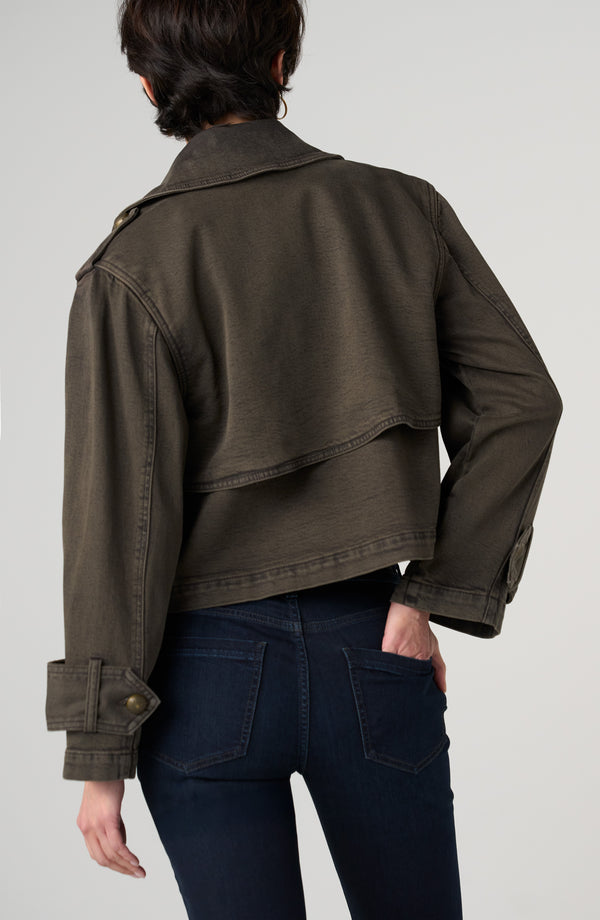 Denim Trench I Mosswood