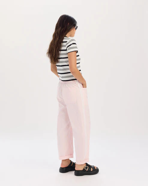 Villa Drawstring Barrel Leg I Petal