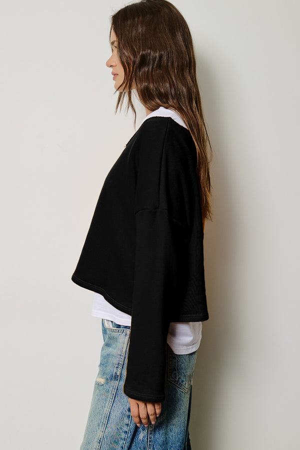 Lexi Layered French Terry Top